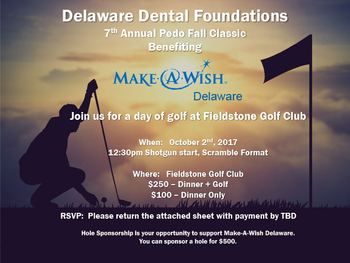 Make A Wish - Delaware Pedo Benefit Golf