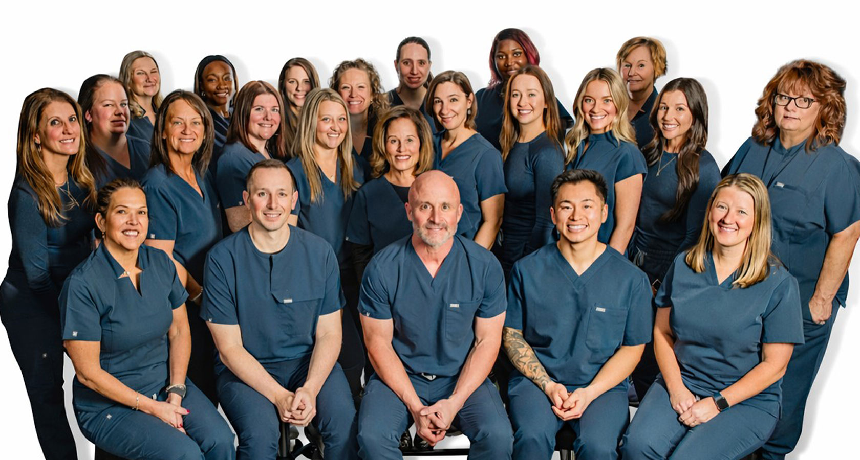 Wilmington DE Dentist, First State Dental Doctors: Dr. Alexander Crawford, Dr. Dominic Michael Gioffre Jr, Dr. Marissa Schnelle, Dr. Georgette B. Binnersley, and staff.